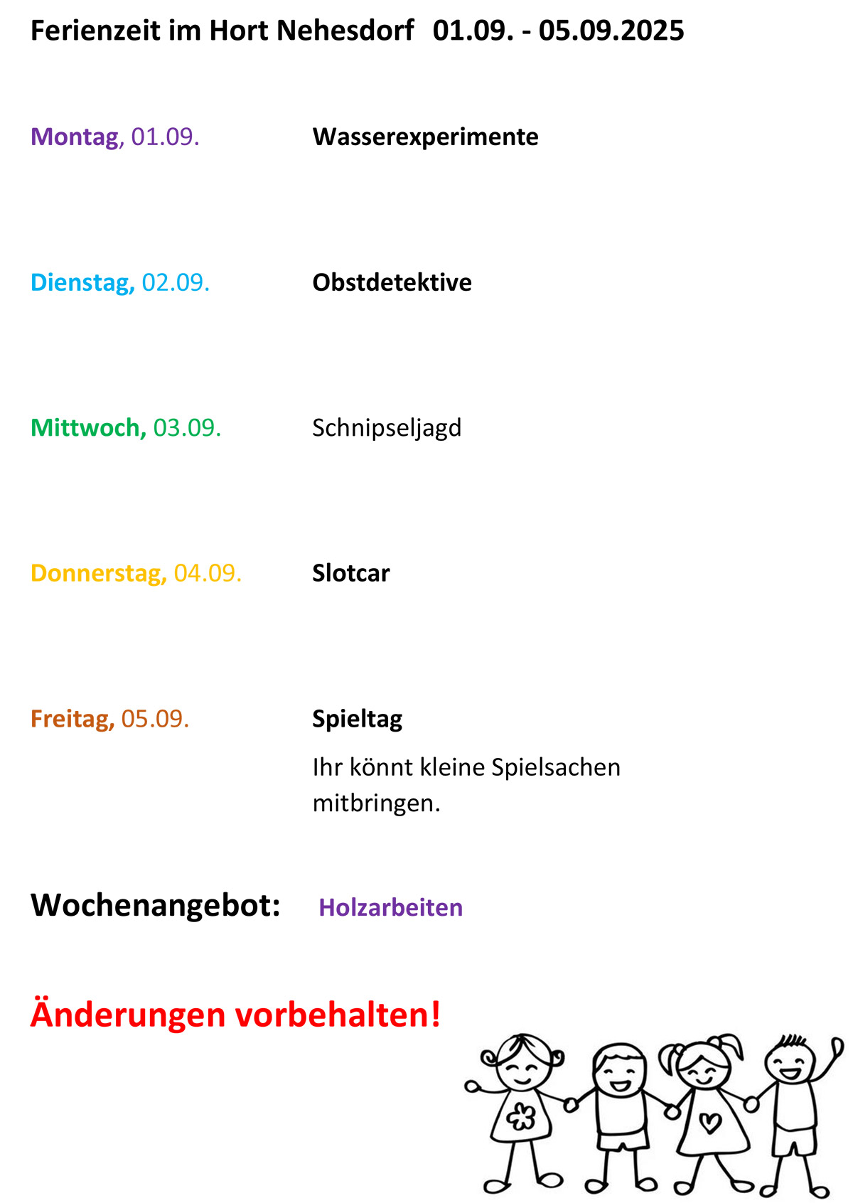 Sommerferienplan 2025 6