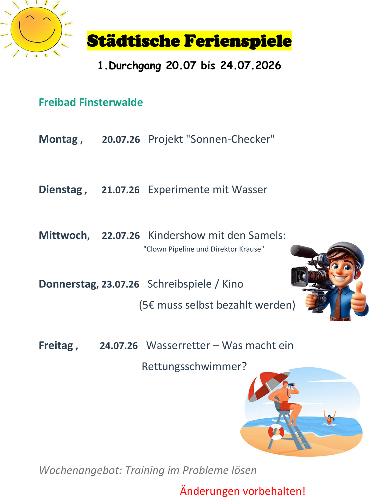 Sommerferien FS DG1
